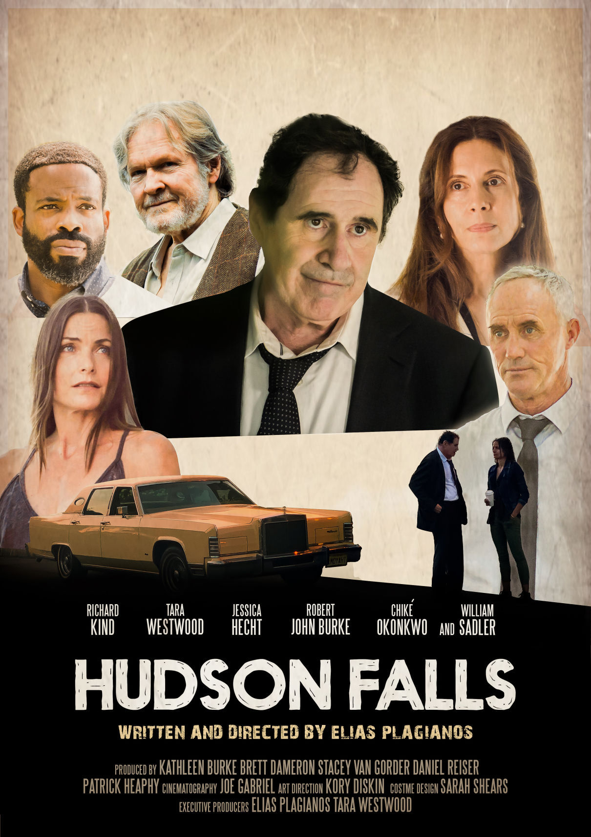 "Hudson Falls" cast poster